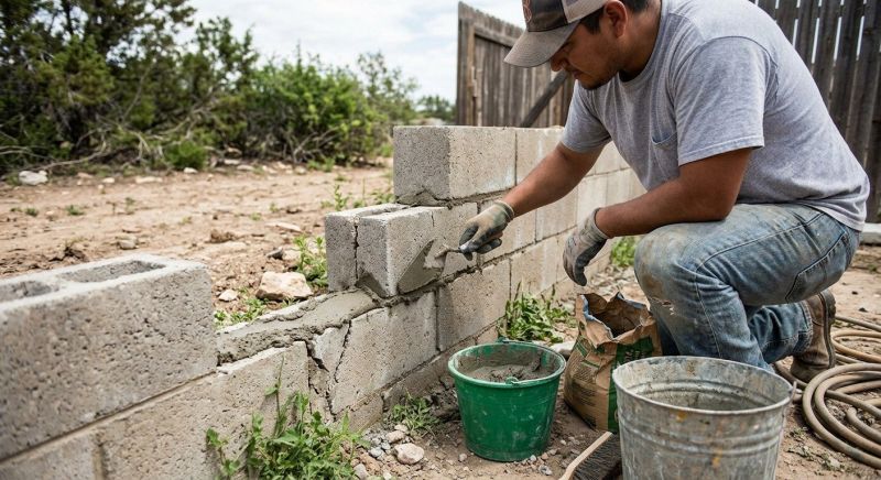 Block Wall Repair in Lithonia, GA