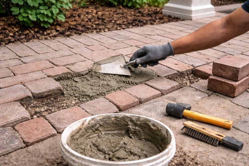 Brick Flatwork Repair in Stockbridge, GA