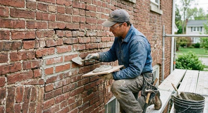 Brick Flatwork Repair in Walton County, GA
