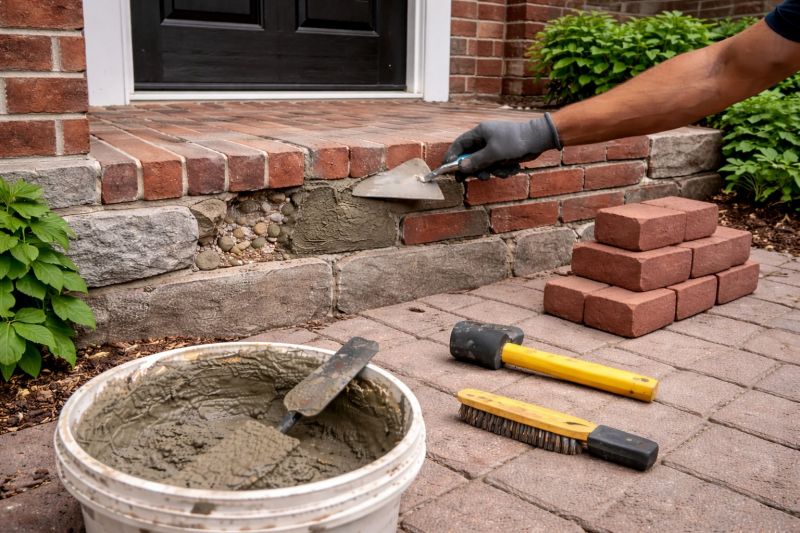 Brick Masonry Repair in Madison, GA