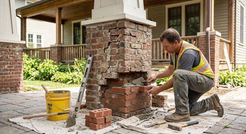 Brick Restoration in Monticello, GA