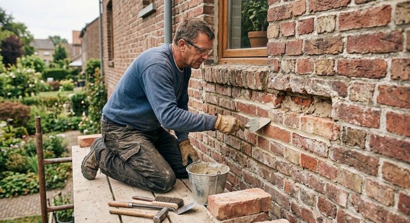 Brick Stairs Repair in Locust Grove, GA