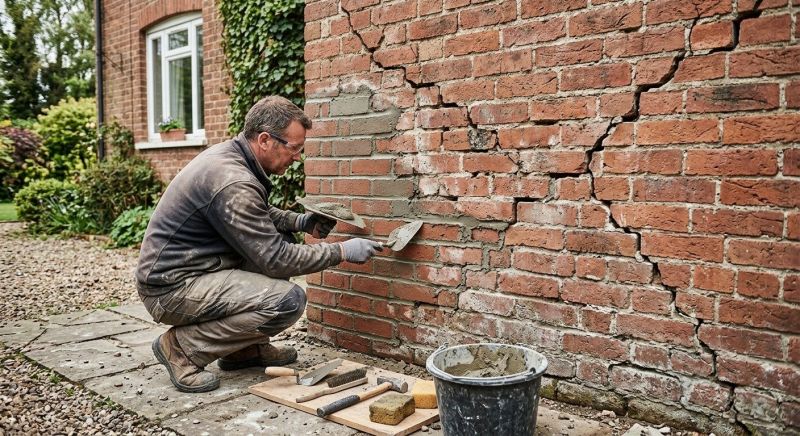 Brick Wall Repair in Rockdale County, GA