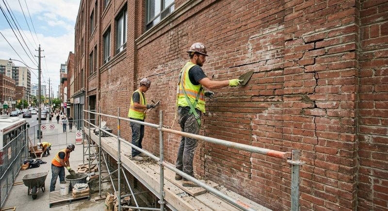 Commercial Brick Repair in Covington, GA