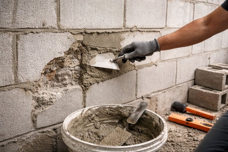 Concrete Block Repair in Ellenwood, GA