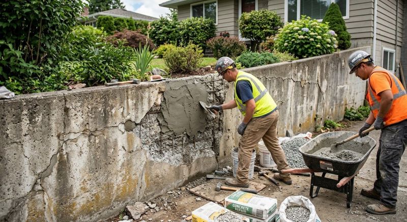 Retaining Wall Repair in Bethlehem, GA