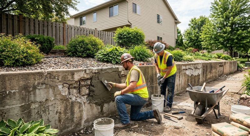 Retaining Wall Repair in Covington, GA