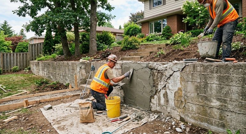 Retaining Wall Repair in Snellville, GA