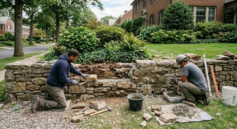 Retaining Wall Repair in Stockbridge, GA
