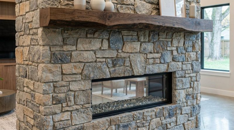 Stone Chimney Installation in Madison, GA