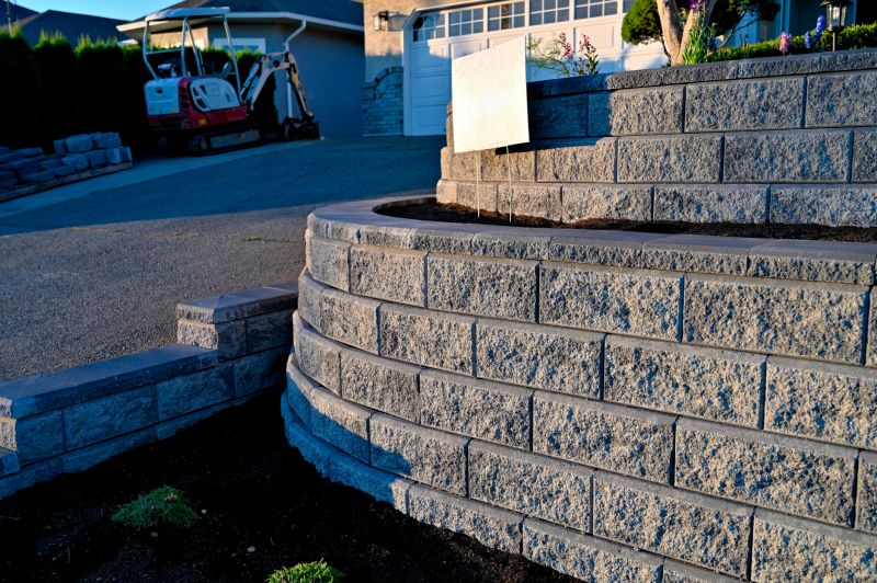 Stone Wall Repair in Stockbridge, GA