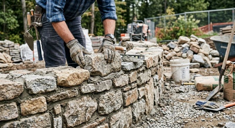 Stonework Installation in Monroe, GA