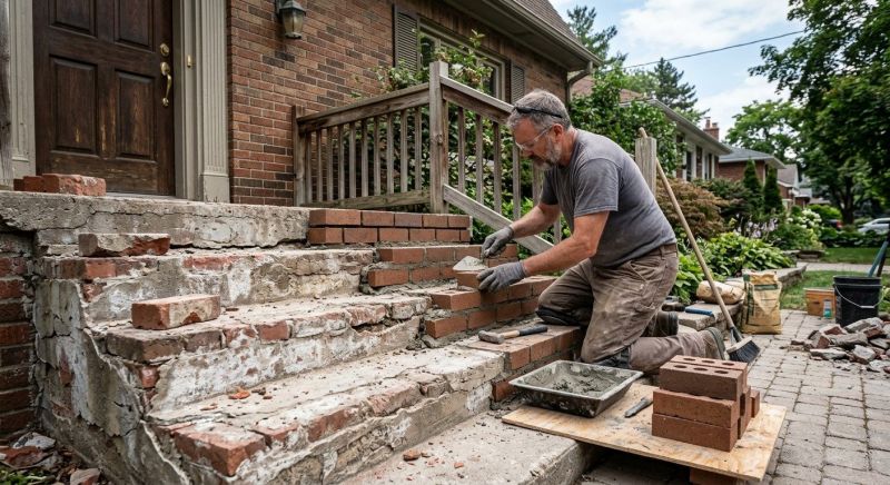 Stonework Repair in Bethlehem, GA